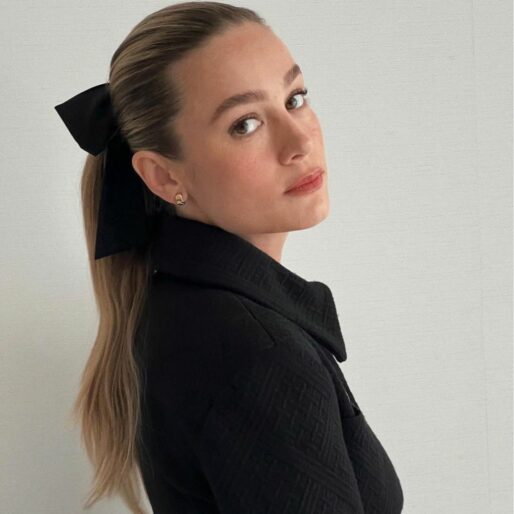 Brie Larson makes a case for the hair bow in Cannes