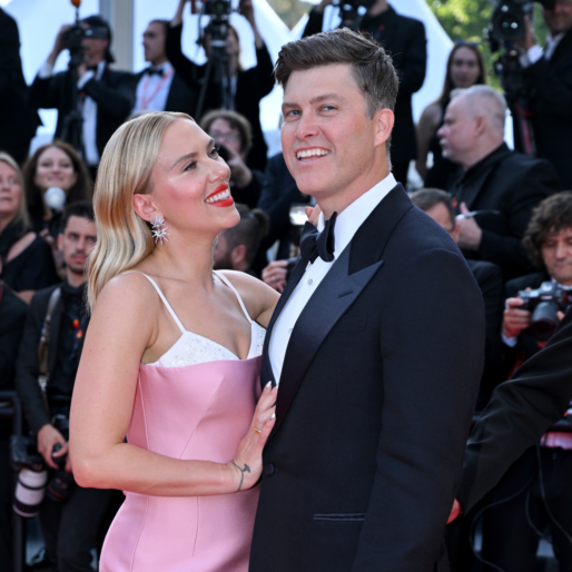 Scarlett Johansson and Colin Jost dazzle during rare red carpet appearance